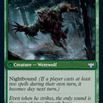 Oakshade Stalker // Moonlit Ambusher (VOW-212) - Innistrad: Crimson Vow: (Double Faced Transform)