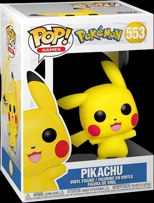 Funko Pop! vinyl figure of Pikachu in packaging