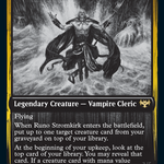 Runo Stromkirk // Krothuss, Lord of the Deep (DBL-513) - Innistrad: Double Feature: (Double Faced Transform)