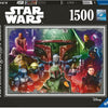 Star Wars Boba Fett 1500-piece puzzle by THE MIGHTY HOBBY SHOP featuring Bounty Hunter Boba Fett in a detailed puzzle design.
