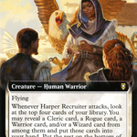 Harper Recruiter (CLB-609) - Commander Legends: Battle for Baldur's Gate: (Extended Art)