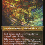 Firesong and Sunspeaker (MUL-169) - Multiverse Legends: (Showcase) Foil