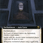 Curse of Silence (MID-326) - Innistrad: Midnight Hunt: (Extended Art)