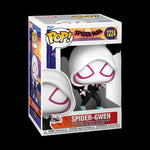 Funko Pop! Spider-Gwen figure packaging on a white background