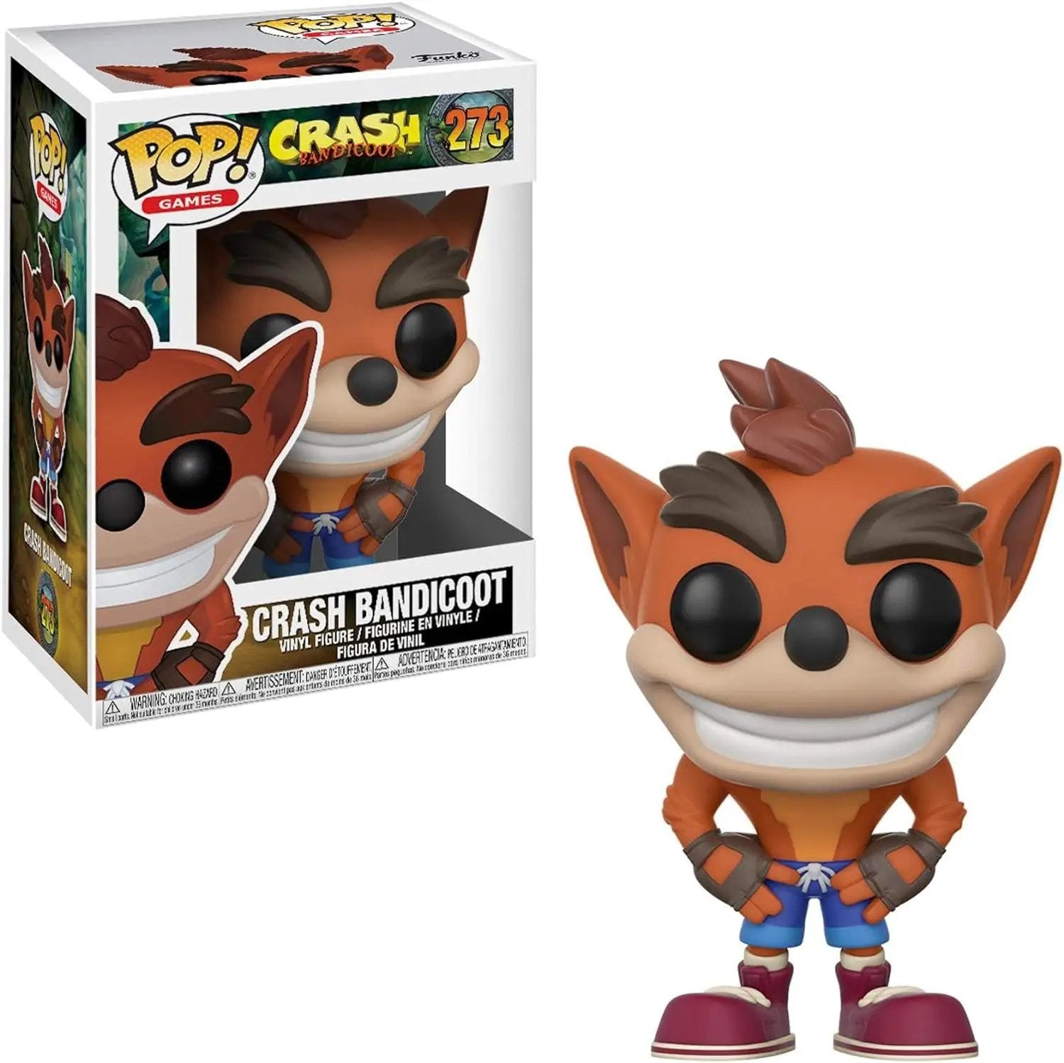 POP! Games: Crash Bandicoot - Crash Bandicoot by THE MIGHTY HOBBY SHOP