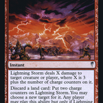 Lightning Storm (LIST-CSP-89) - The List Foil