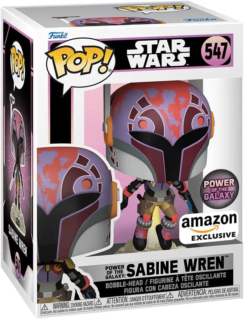 POP! Star Wars: Power of The Galaxy Series - Sabine Wren with Darksaber #547 by THE MIGHTY HOBBY SHOP