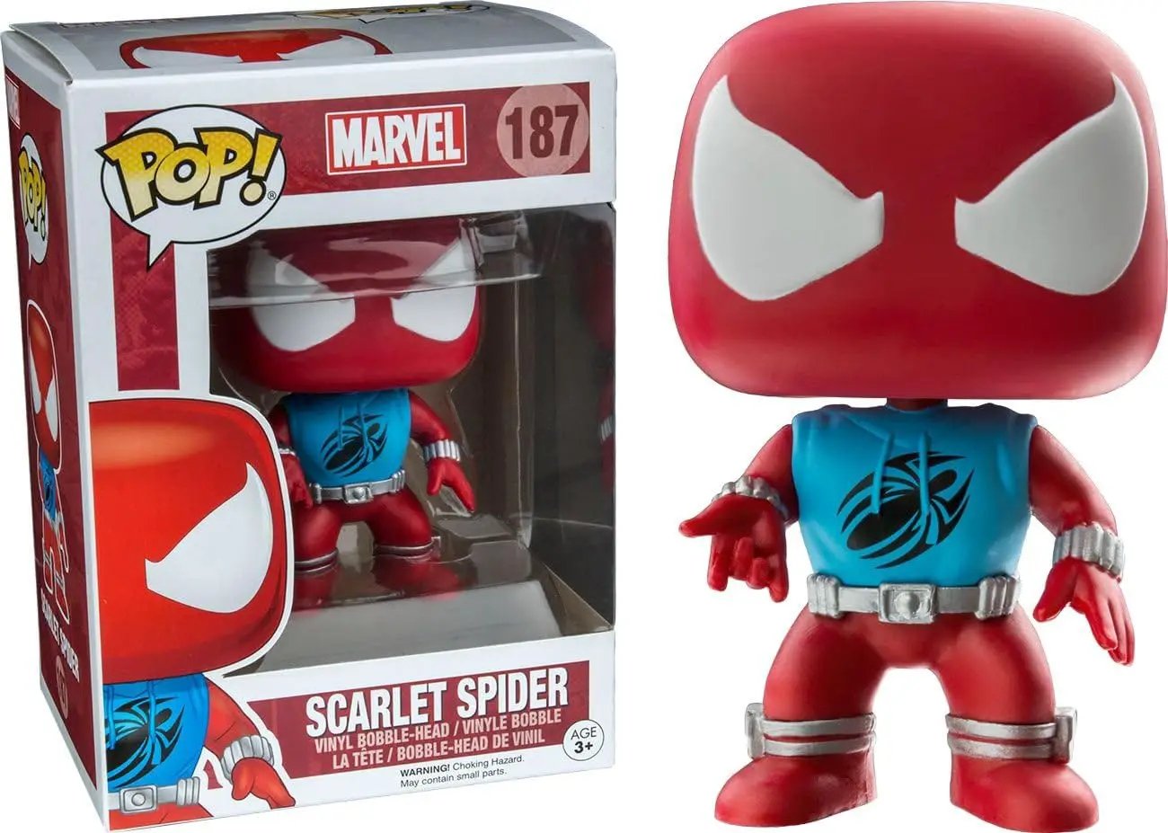 Funko Pop! Marvel: Scarlet Spider #187 by THE MIGHTY HOBBY SHOP