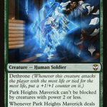 Park Heights Maverick (PPSNC-63P) - New Capenna Commander Promos Foil