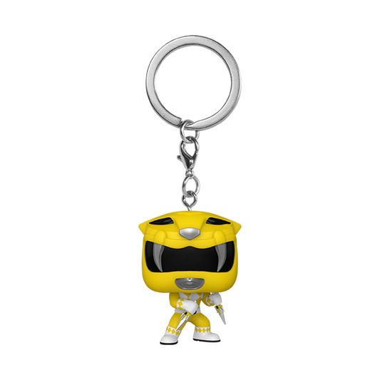 POP! Keychain: MMPR 30th - YLW Ranger by THE MIGHTY HOBBY SHOP