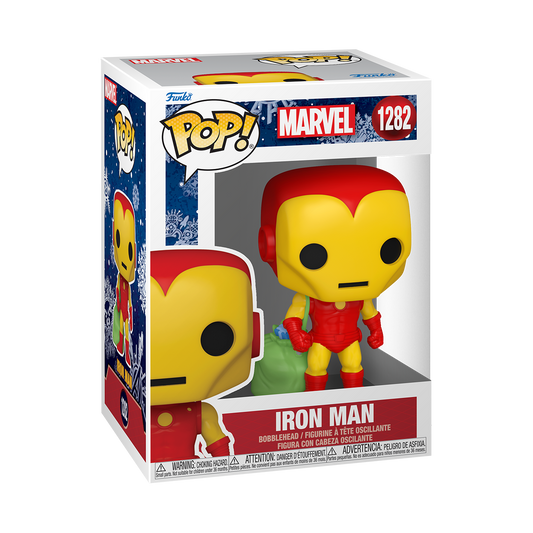 POP! Marvel: Holiday - Iron Man w/ Bag