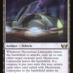 Mysterious Limousine (UMP-462) - Streets of New Capenna Foil