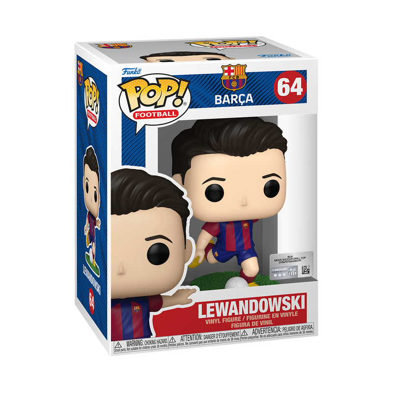 POP! FC Barcelona: Lewandowski by THE MIGHTY HOBBY SHOP