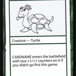 Patient Turtle (CMB1-082) - Mystery Booster Playtest Cards 2019