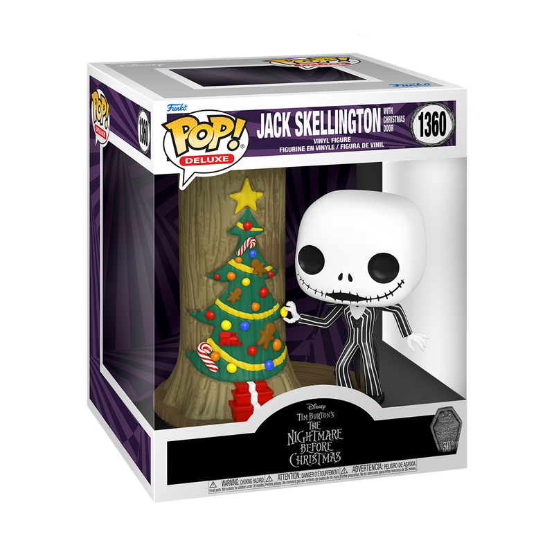 Pop! Disney: Deluxe Jack Skellington with Christmas Door by THE MIGHTY HOBBY SHOP
