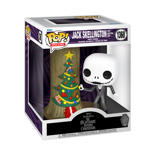 Pop! Disney: Deluxe Jack Skellington with Christmas Door