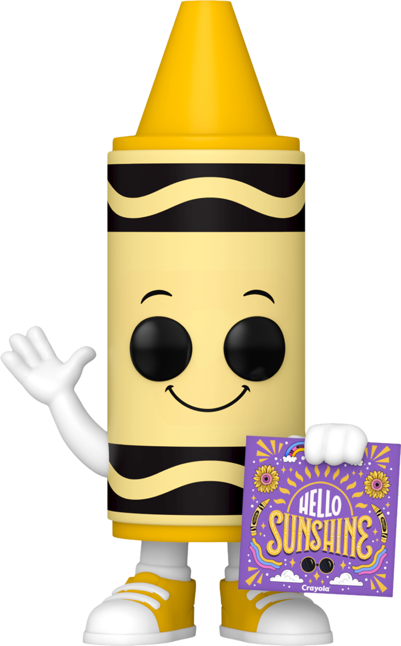 POP! Ad Icon: Crayola - Yellow Crayon (Kindness) by THE MIGHTY HOBBY SHOP