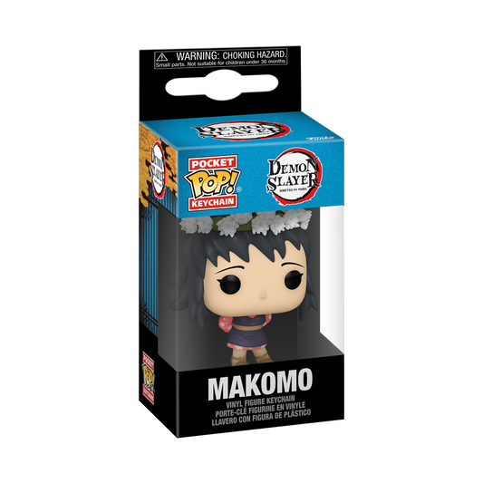 POP! Keychain: Demon Slayer - Makomo (Flower Headdress) by THE MIGHTY HOBBY SHOP