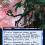Jin-Gitaxias, Progress Tyrant (NEO-445) - Kamigawa: Neon Dynasty: (Extended Art)