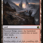 Haunted Ridge (PPMID-263P) - Innistrad: Midnight Hunt Promos