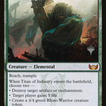 Titan of Industry (PPSNC-159P) - Streets of New Capenna Promos