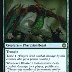 Bloated Contaminator (PRE-159) - Phyrexia: All Will Be One Promos Foil