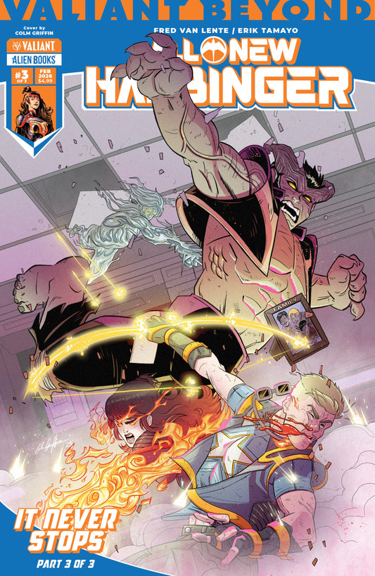 Valiant Beyond: All-New Harbinger #6--It Never Stops #3