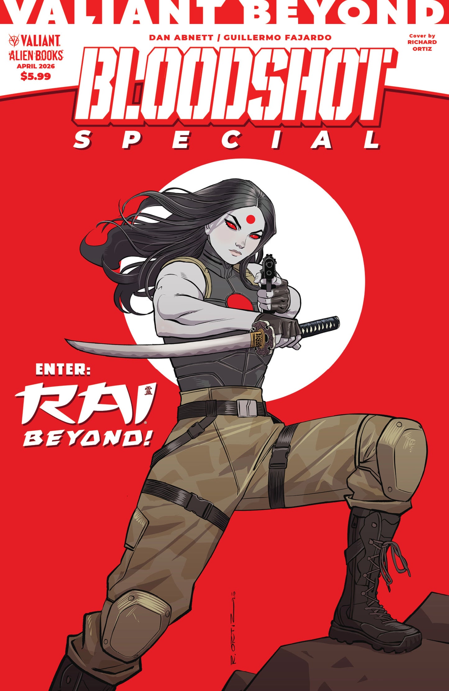 Valiant Beyond: Bloodshot: Special Variant RI (15) (Ortiz Full Art)[1:15]