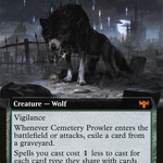 Cemetery Prowler (VOW-385) - Innistrad: Crimson Vow: (Extended Art)
