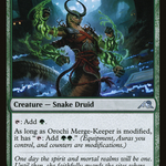 Orochi Merge-Keeper (NEO-203) - Kamigawa: Neon Dynasty