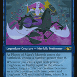 Fluros of Myra's Marvels (UNF-498) - Unfinity: (Showcase) Foil