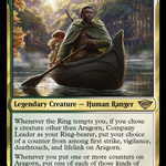 Aragorn, Company Leader (LTR-191) - The Lord of the Rings: Tales of Middle-earth