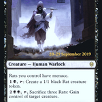 Piper of the Swarm (PRE-100S) - Throne of Eldraine Promos Foil