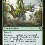 Thunderfoot Baloth (SCD-213) - Starter Commander Decks