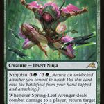Spring-Leaf Avenger (NEO-208) - Kamigawa: Neon Dynasty