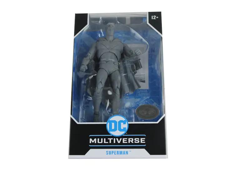 DC Rebirth DC Multiverse Superman Platinum Chase Pop! action figure with detailed costume and iconic pose, from THE MIGHTY HOBBY SHOP.