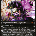 Nashi, Moon Sage's Scion (NEO-343) - Kamigawa: Neon Dynasty: (Showcase)