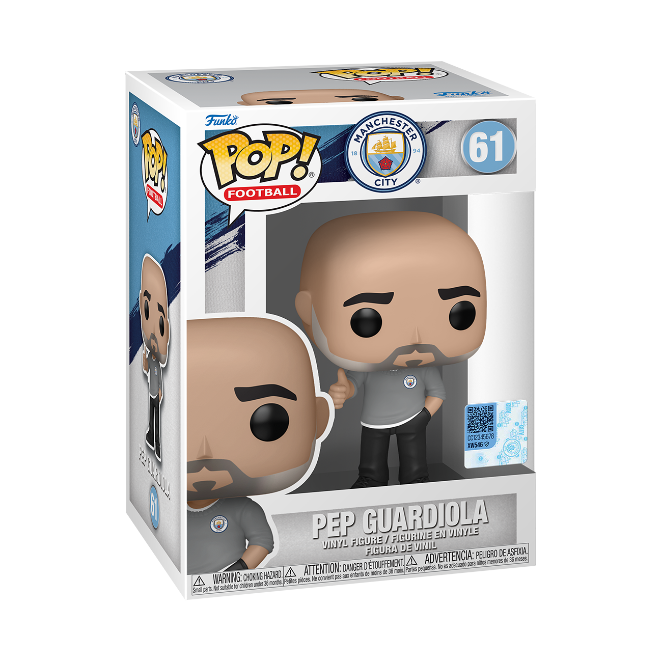POP! Football: ManCity- Pep Guardiola by THE MIGHTY HOBBY SHOP