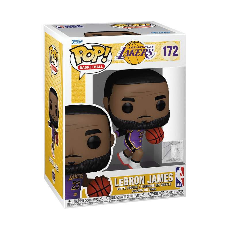 POP! NBA:Los Angeles - LeBron James by THE MIGHTY HOBBY SHOP