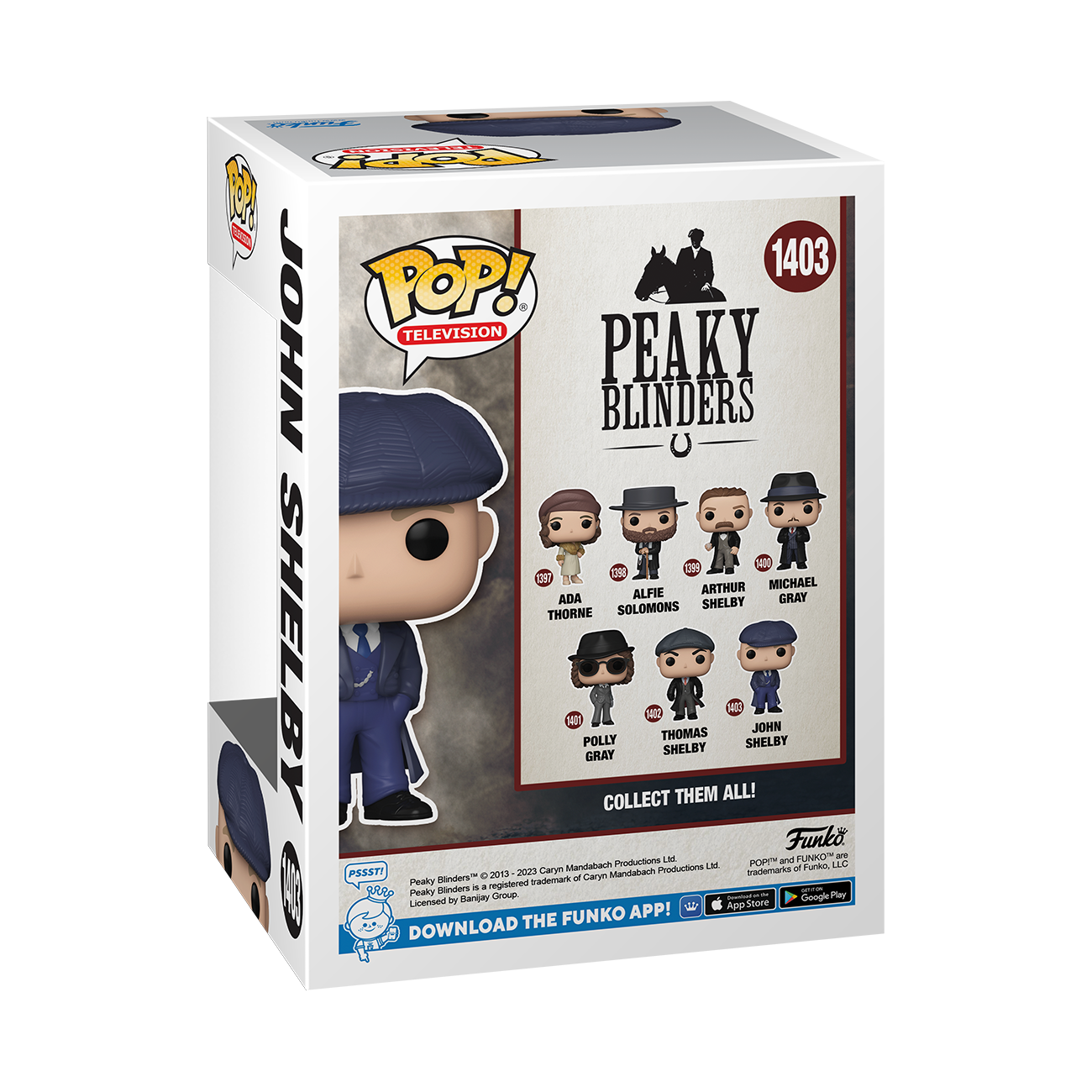 POP! TV: Peaky Blinders - John Shelby by THE MIGHTY HOBBY SHOP