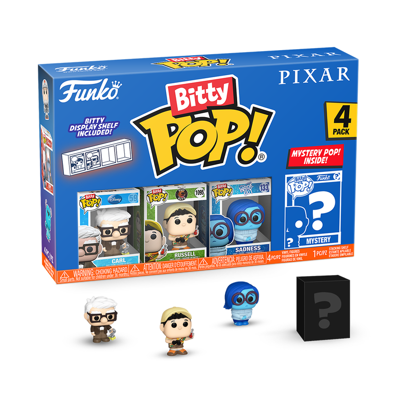 Bitty Pop! Pixar 4-Pack by THE MIGHTY HOBBY SHOP