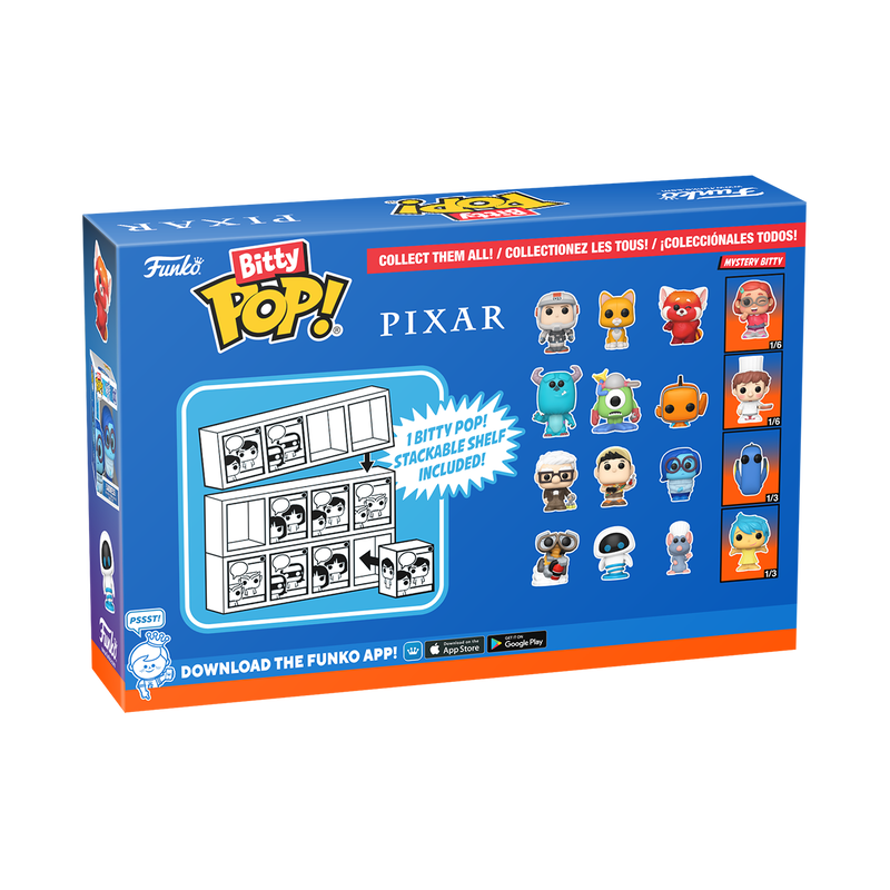 Bitty Pop! Pixar 4-Pack by THE MIGHTY HOBBY SHOP