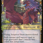 Niv-Mizzet, Supreme (MAT-219) - March of the Machine: The Aftermath: (Showcase) Foil