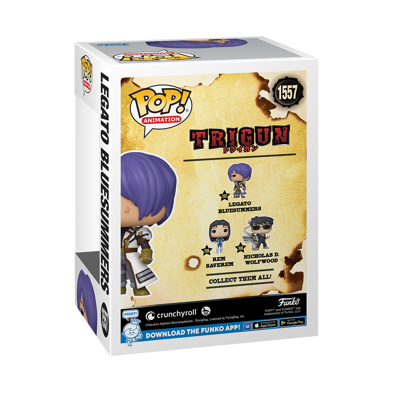 POP! Animation: Trigun- L Bluesummers by THE MIGHTY HOBBY SHOP
