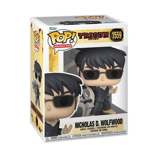POP! Animation: Trigun- NW w/Punisher