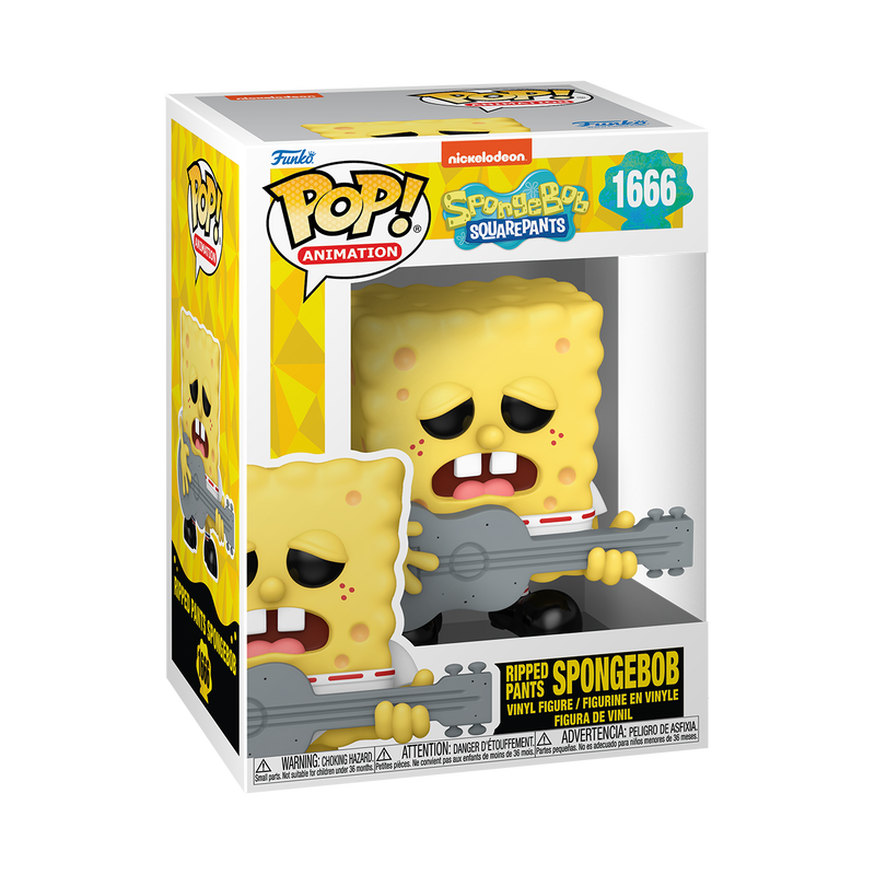 (PRE-ORDER) POP! Animation: SBS 25th- Ripped Pants SpongeBob by THE MIGHTY HOBBY SHOP