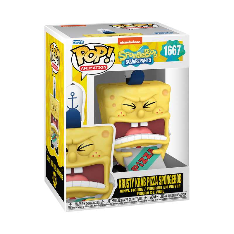 (PRE-ORDER) POP! Animation: SBS 25th- SB w/Pizza by THE MIGHTY HOBBY SHOP