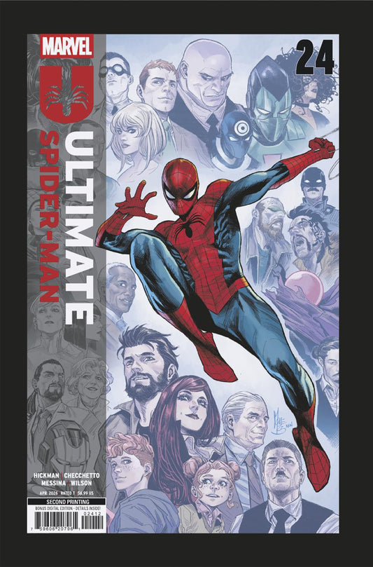 ULTIMATE SPIDER-MAN #24 MARCO CHECCHETTO 2ND PRINTING VARIANT