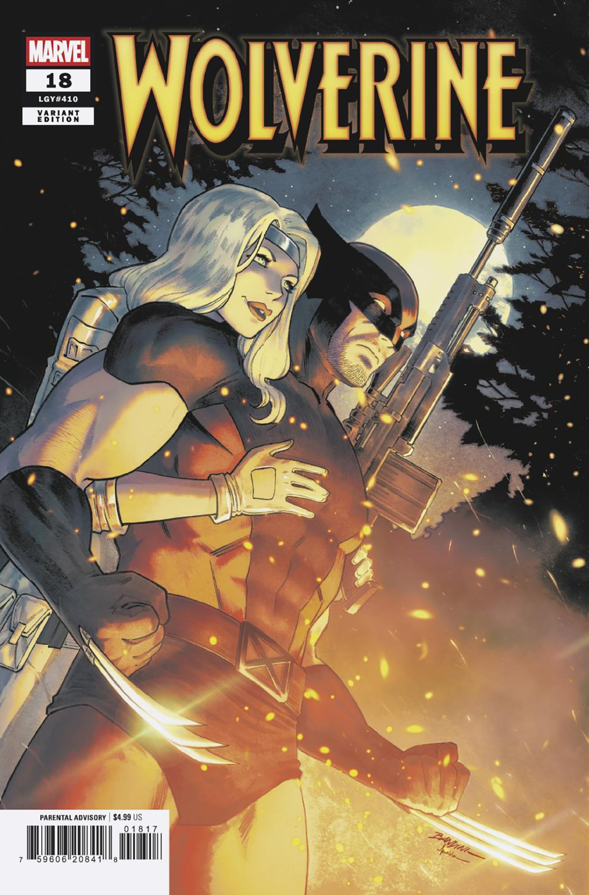 WOLVERINE #18 MICHELE BANDINI VARIANT[1:25]