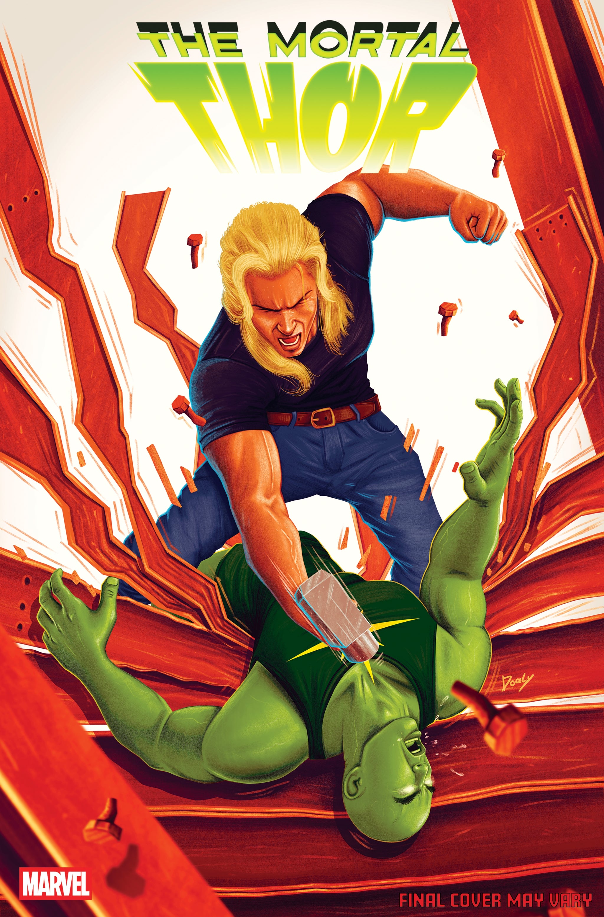 MORTAL THOR #9 DOALY VARIANT[1:25]